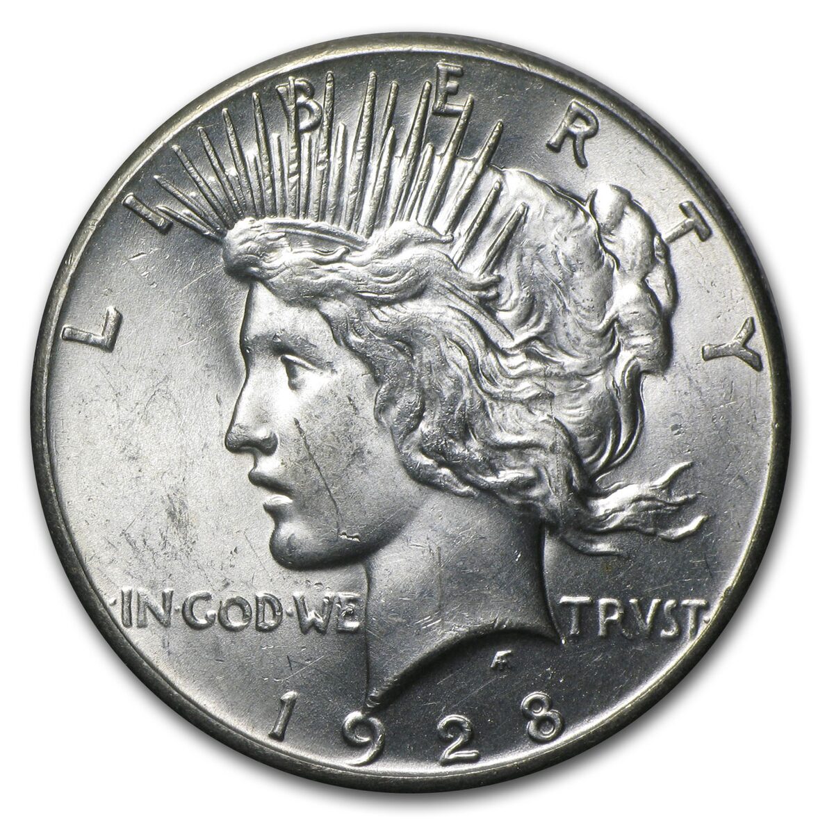 1928 Peace Dollar BU