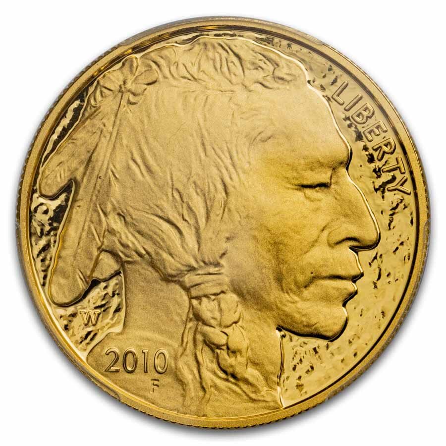 2010-W 1 oz Proof Gold Buffalo PR-70 PCGS