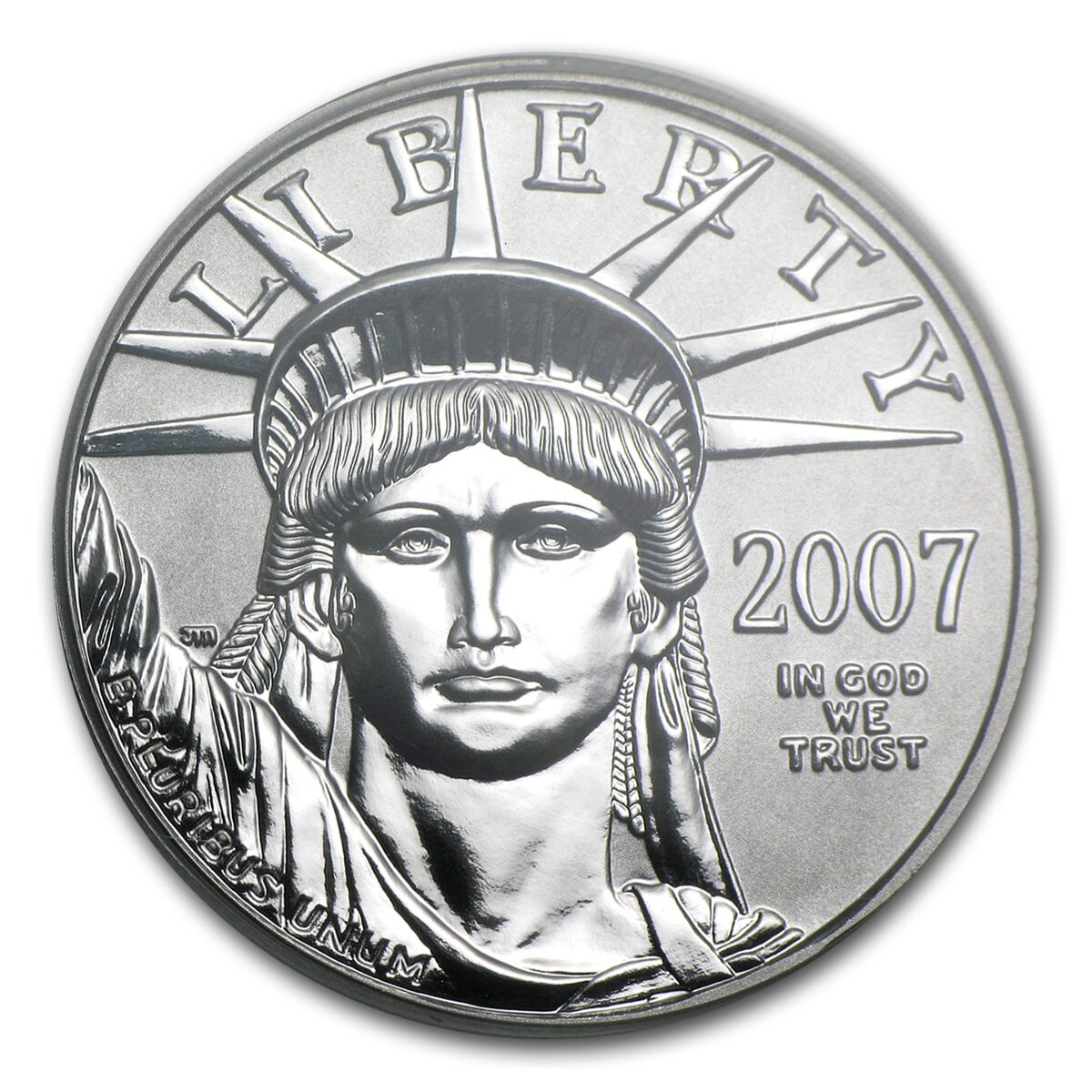 2007-W 1/2 oz Reverse Proof Platinum Eagle PR-70 PCGS (FS)