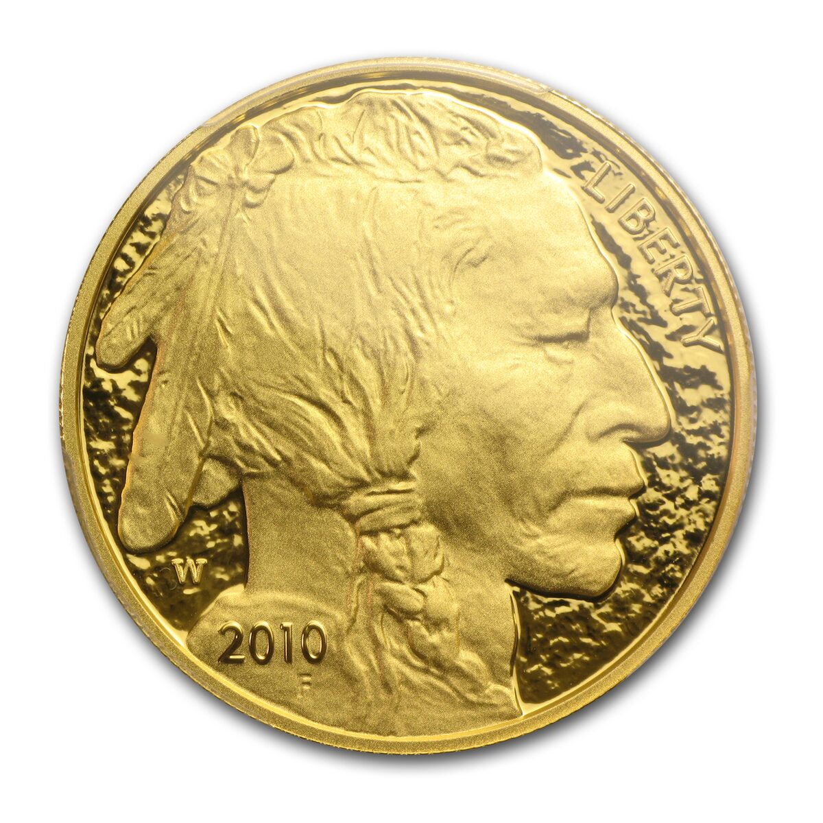 2010-W 1 oz Proof Gold Buffalo PR-70 PCGS (Black Diamond)