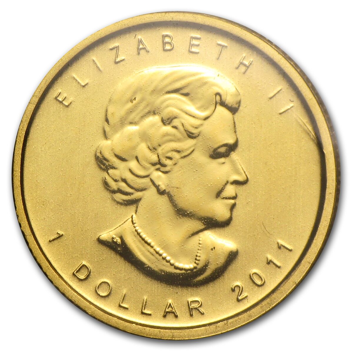2011 Canada 1/20 oz Gold Maple Leaf BU