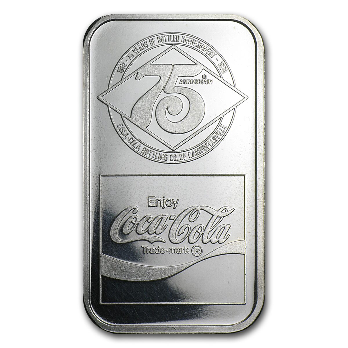 1 oz Silver Bar - Coca Cola (Campbellsville, KY)