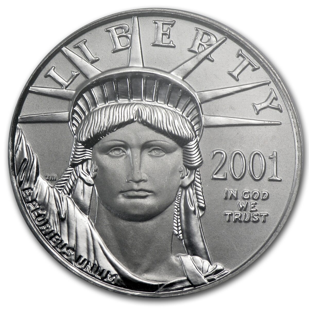 2001 1/4 oz American Platinum Eagle MS-69 PCGS