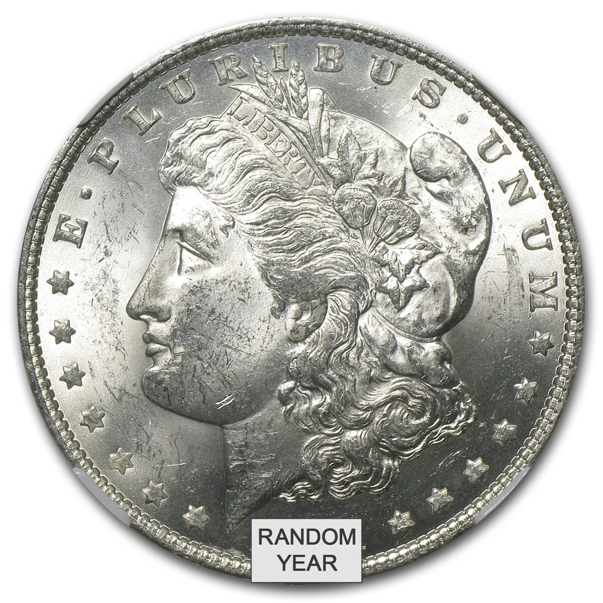 1878-1904 Morgan Dollars MS-62 NGC