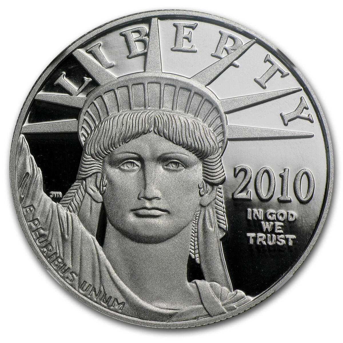 2010-W 1 oz Proof American Platinum Eagle PF-70 UCAM NGC