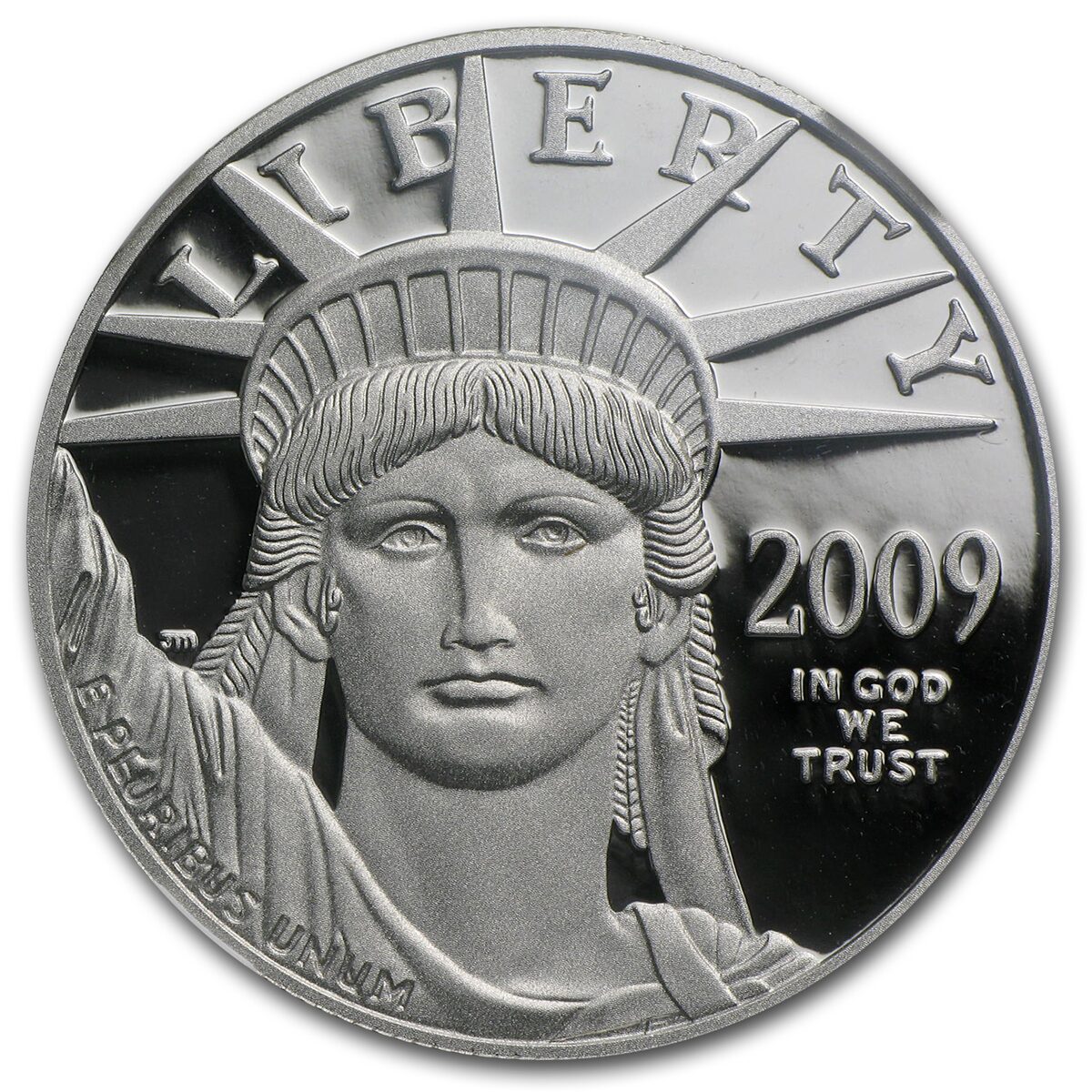2009-W 1 oz Proof American Platinum Eagle PF-70 UCAM NGC
