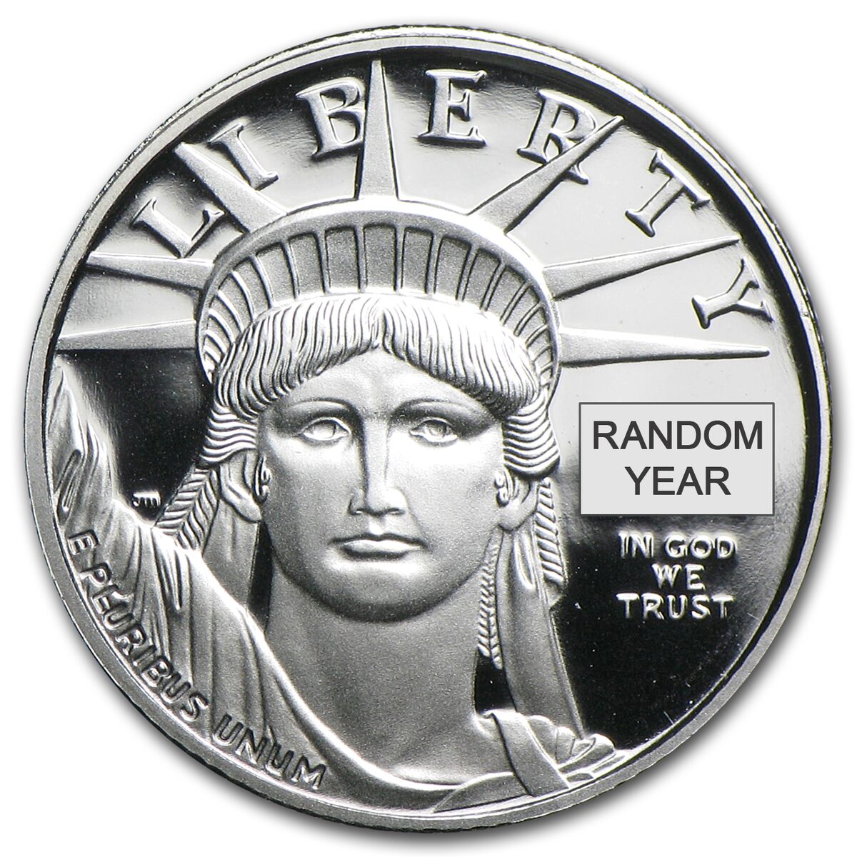 1/10 oz Proof American Platinum Eagle (Random Year, w/Box & COA)