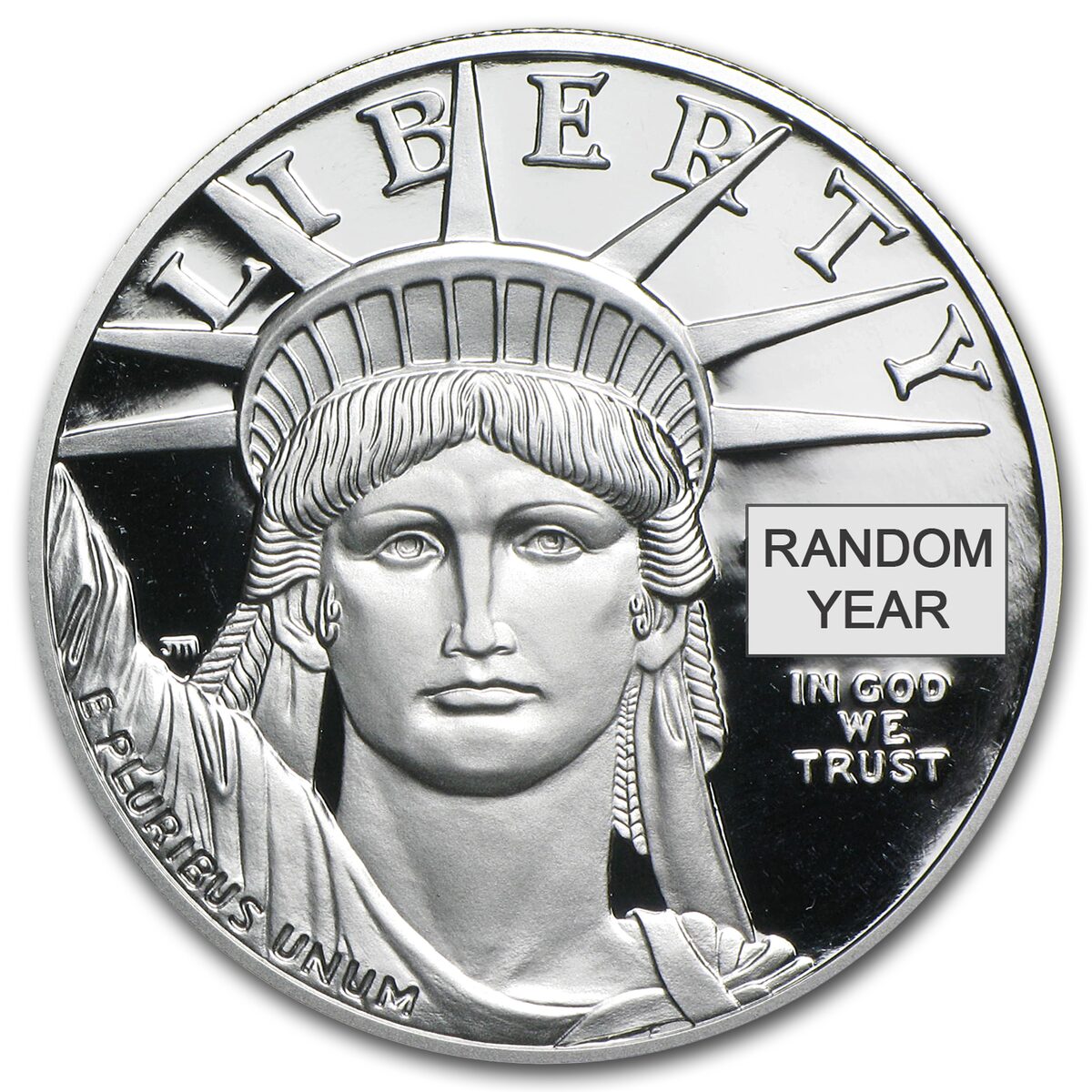 1 oz Proof American Platinum Eagle (Random Year, w/Box & COA)