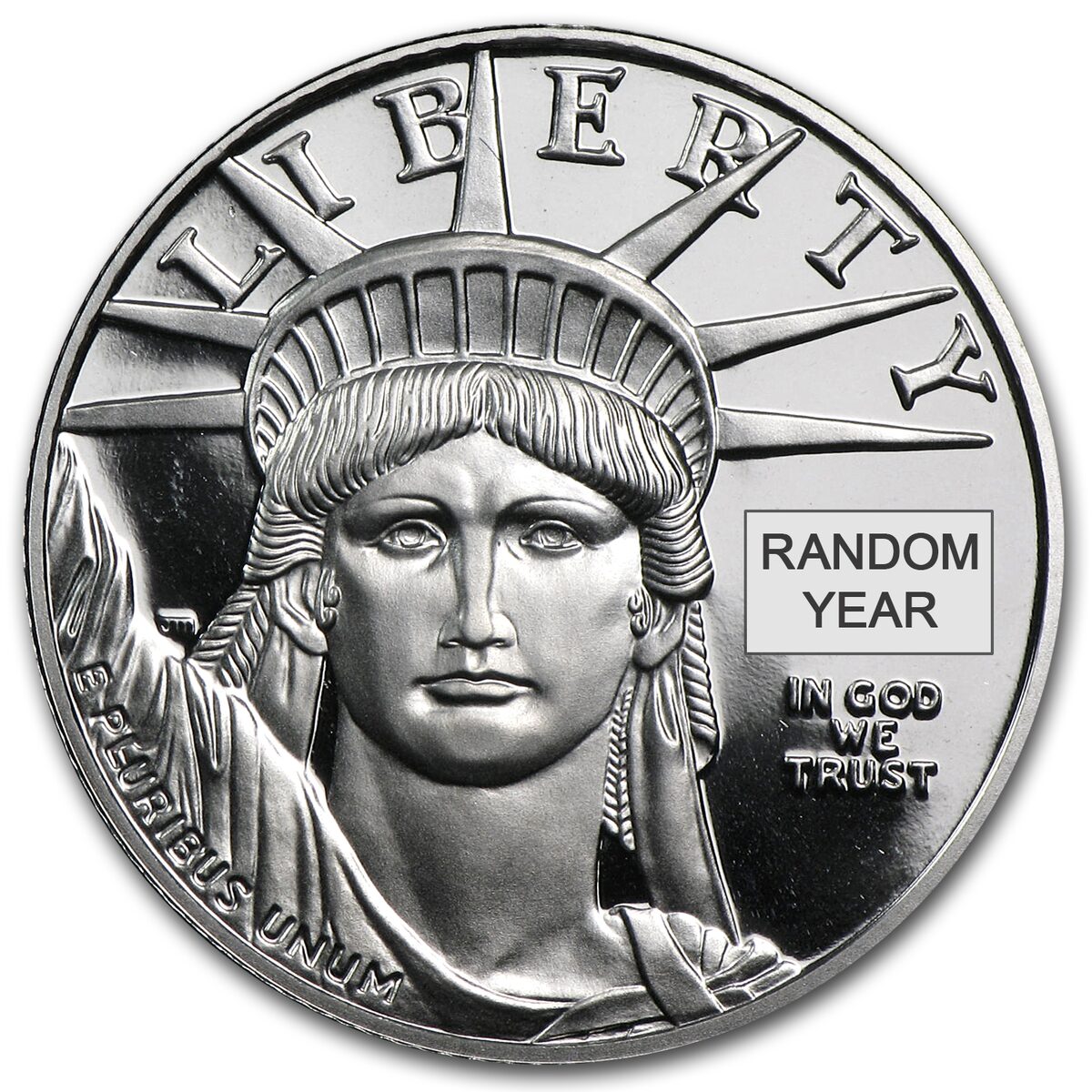 1/4 oz Proof American Platinum Eagle (Random Year, w/Box & COA)
