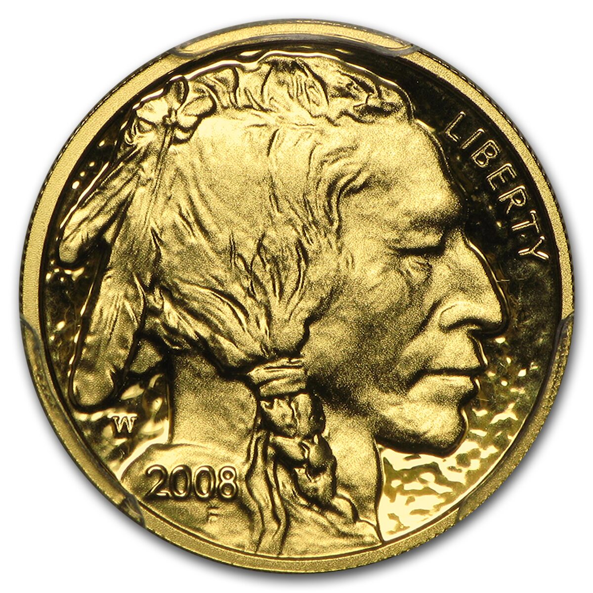 2008-W 1/10 oz Proof Gold Buffalo PR-69 PCGS