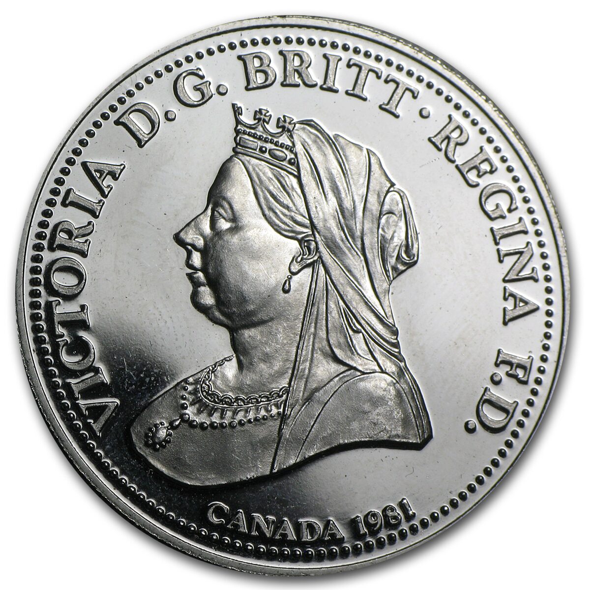 1 oz Platinum Round - Engelhard Beaver/Castor (.9995 Fine)
