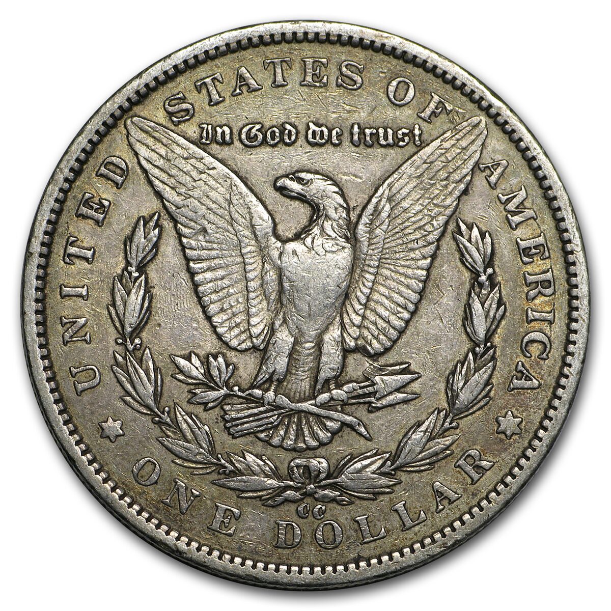 1893-CC Morgan Dollar XF