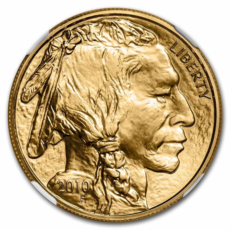 2010 1 oz Gold Buffalo MS-70 NGC (Early Releases)