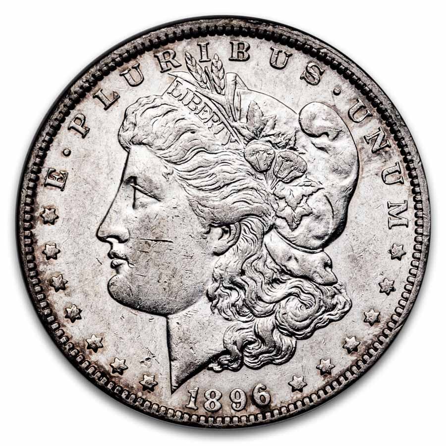 1896-O Morgan Dollar AU-50 NGC
