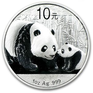 2011 China 1 oz Silver Panda MS-69 PCGS