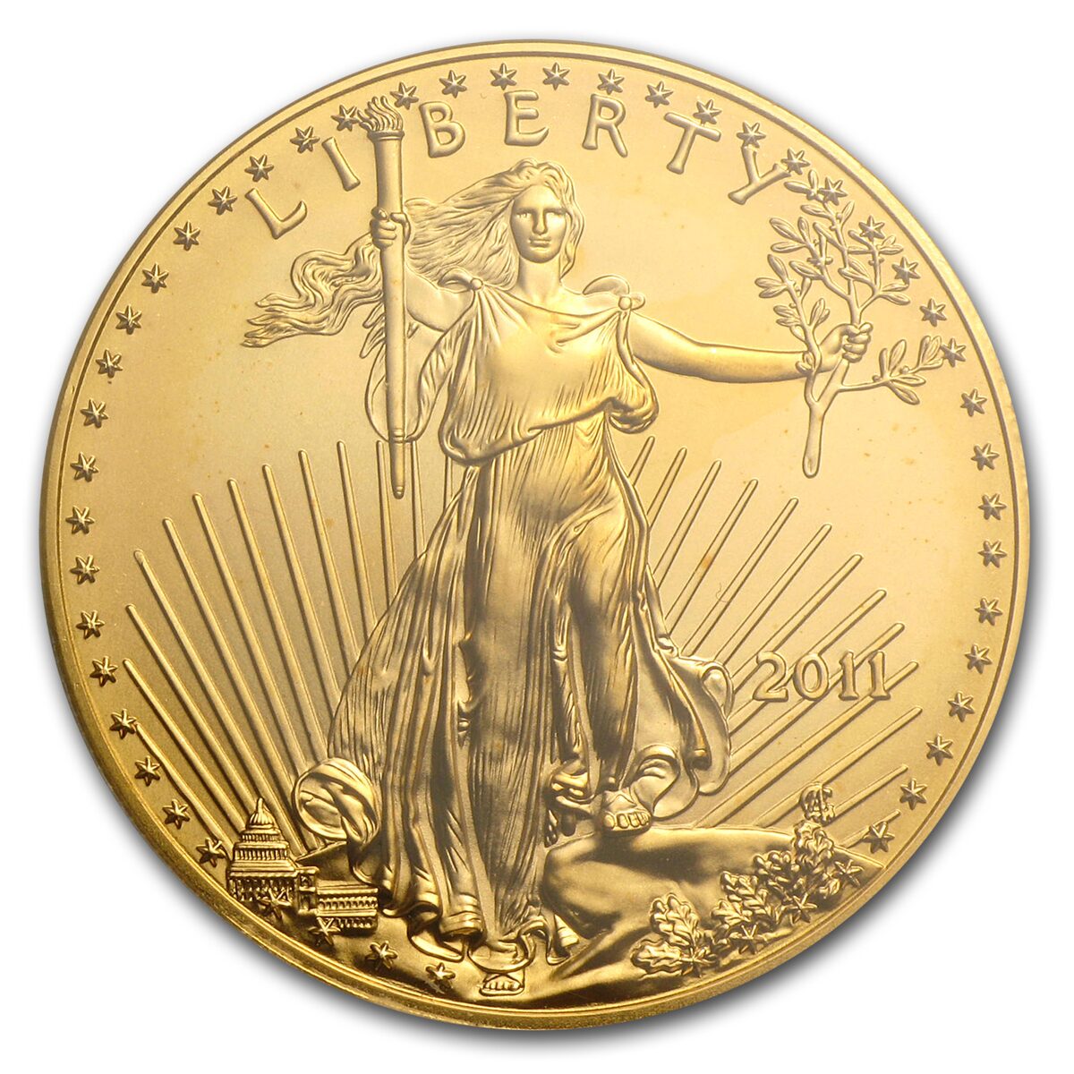 2011 1 oz American Gold Eagle MS-70 PCGS (FS)