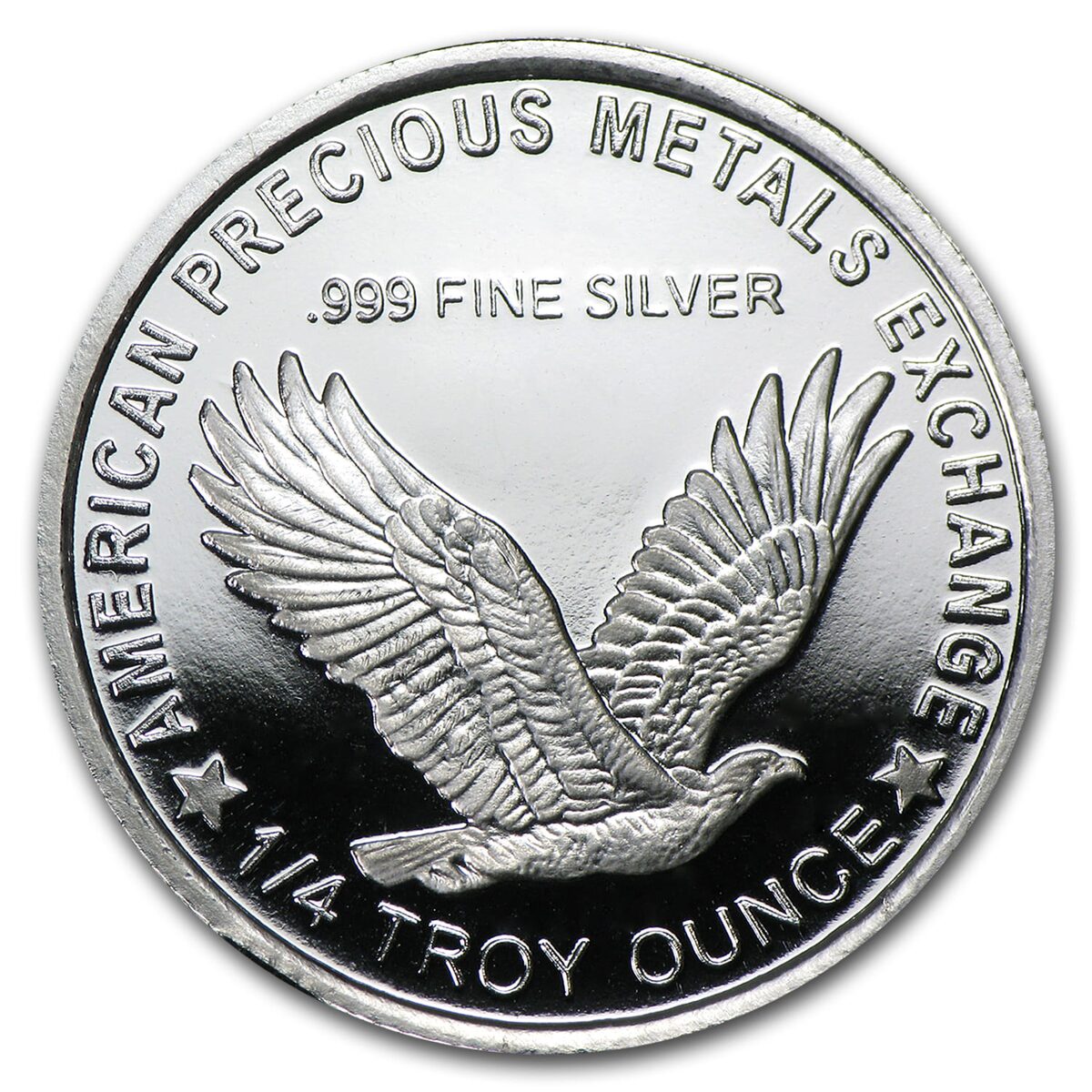 1/4 oz Silver Round - APMEX (Standing Liberty Quarter)