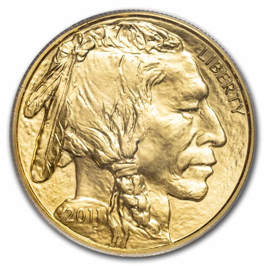 2011 1 oz Gold Buffalo MS-70 PCGS (FirstStrike®)