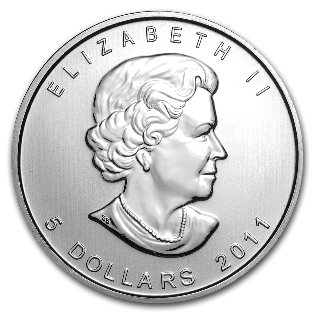 2011 Canada 1 oz Silver Wildlife Series Grizzly