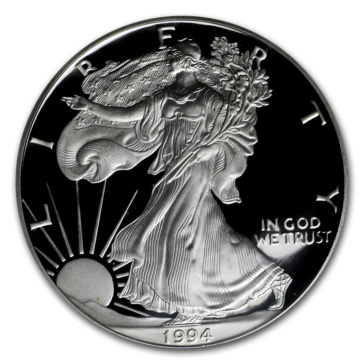 1994-P Proof American Silver Eagle PR-70 PCGS