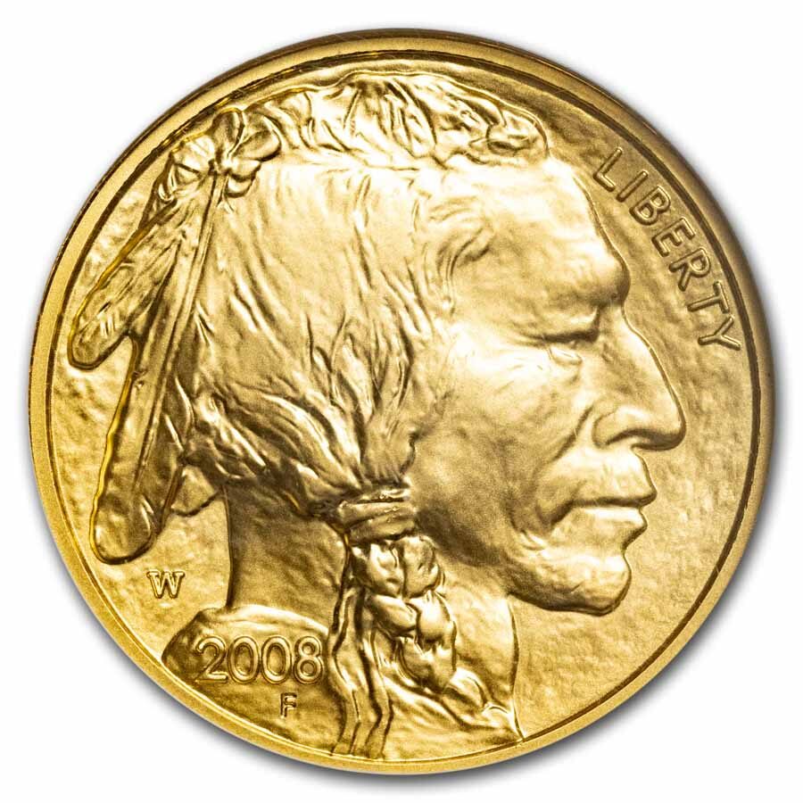 2008-W 1/2 oz Gold Buffalo MS-70 NGC