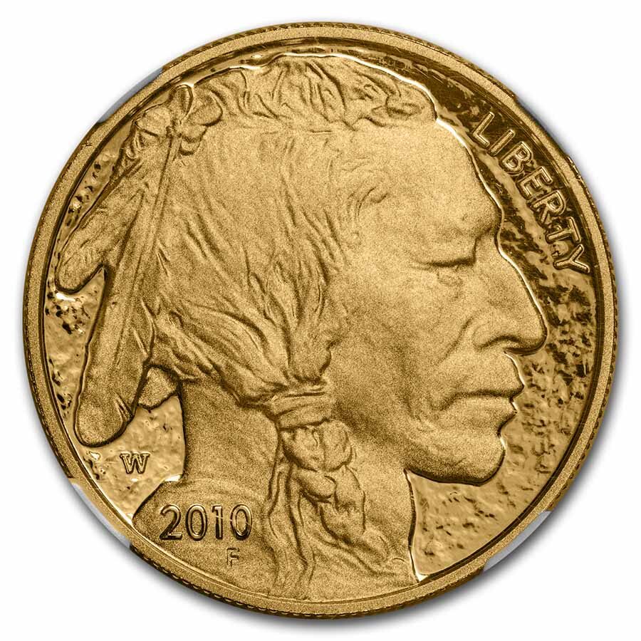 2010-W 1 oz Proof Gold Buffalo PF-70 NGC