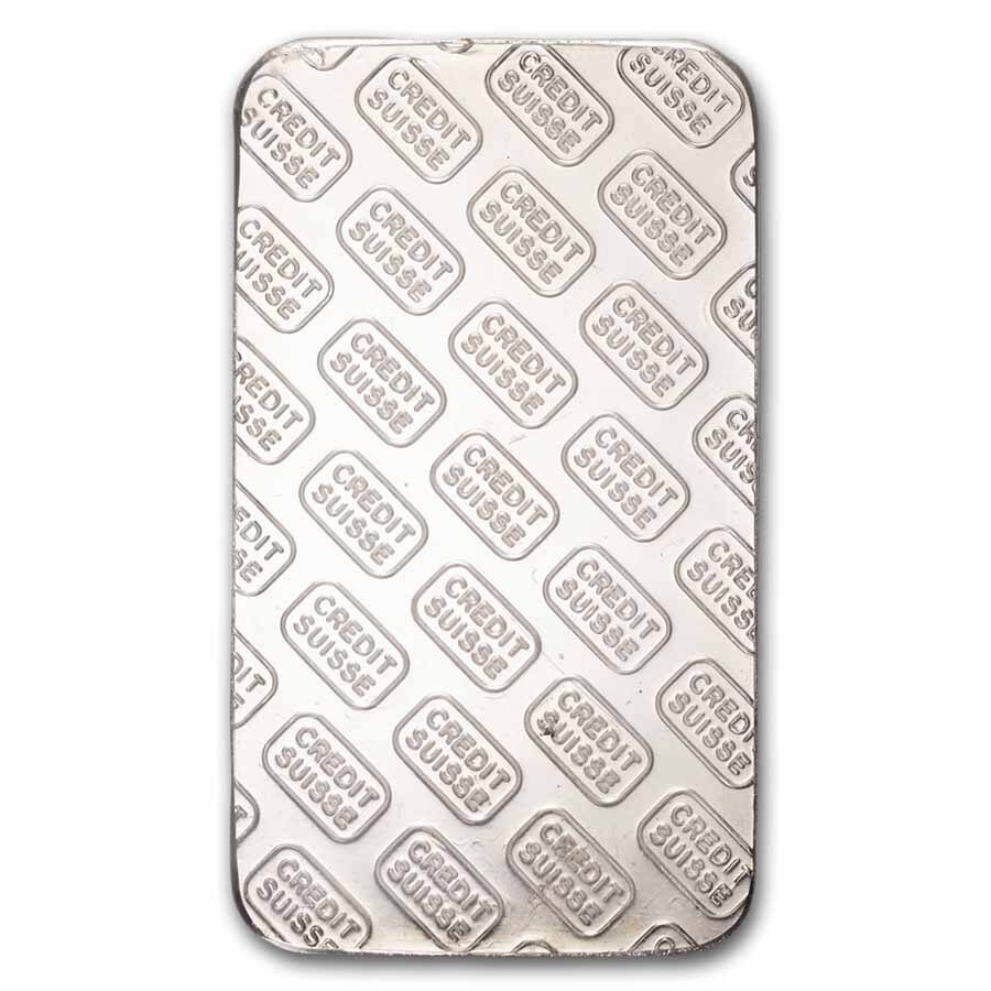 1 oz Silver Bar - Credit Suisse