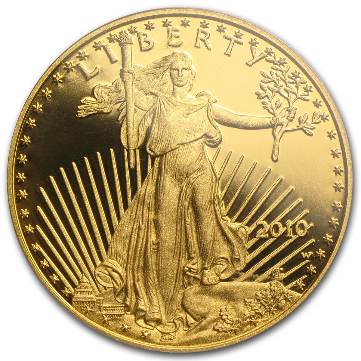 2010-W 1 oz Proof American Gold Eagle PR-70 DCAM PCGS