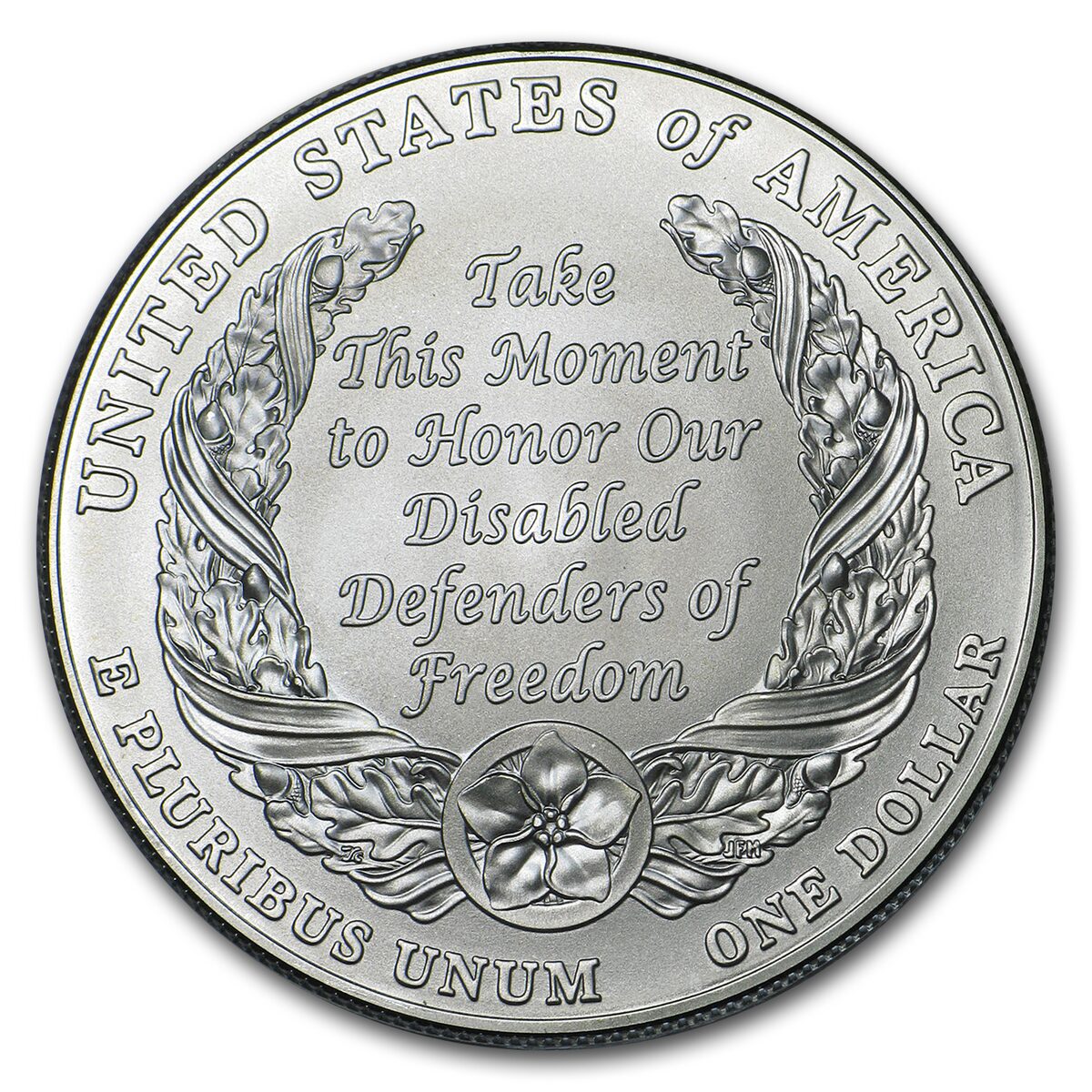 2010-W Disabled American Veterans $1 Silver Commem BU (Box/COA)