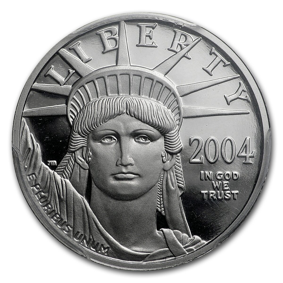 2004-W 1/4 oz Proof American Platinum Eagle PR-70 DCAM PCGS