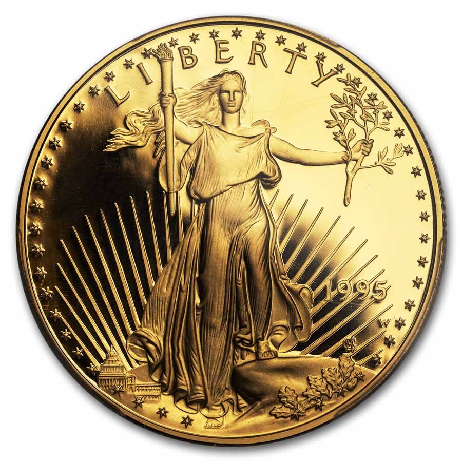 1995-W 1 oz Proof American Gold Eagle PR-70 PCGS