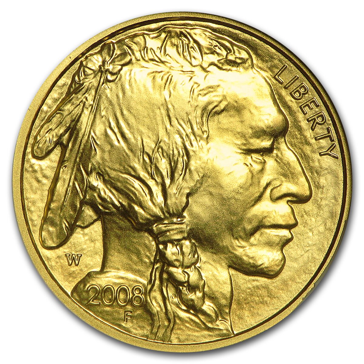 2008-W 1/4 oz Gold Buffalo MS-70 NGC