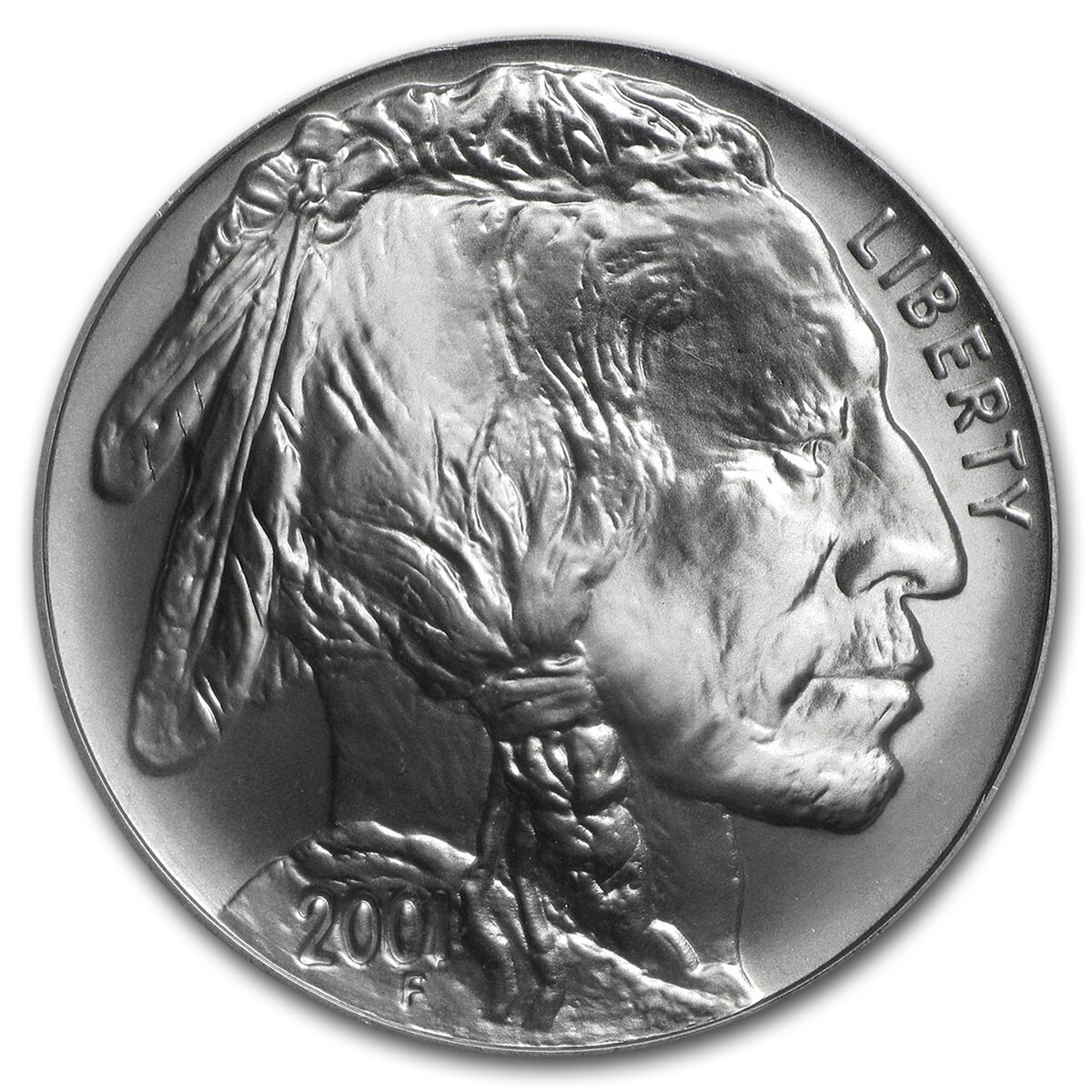 2001-D Buffalo $1 Silver Commem MS-70 PCGS