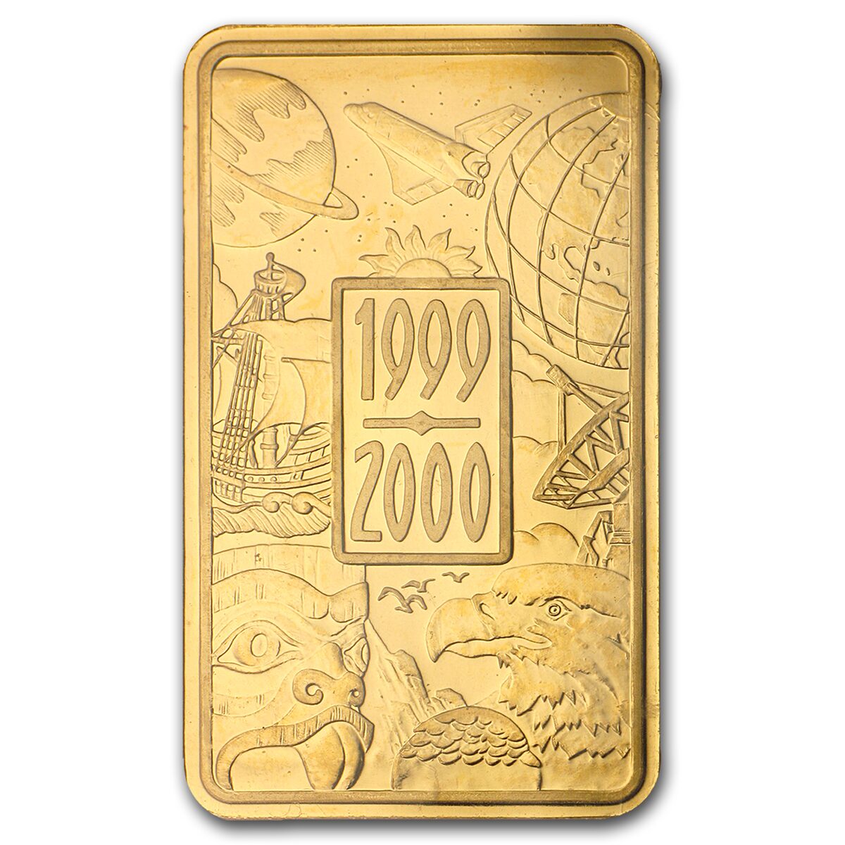 1 oz Gold Bar - Royal Canadian Mint RCM (1999/2000)