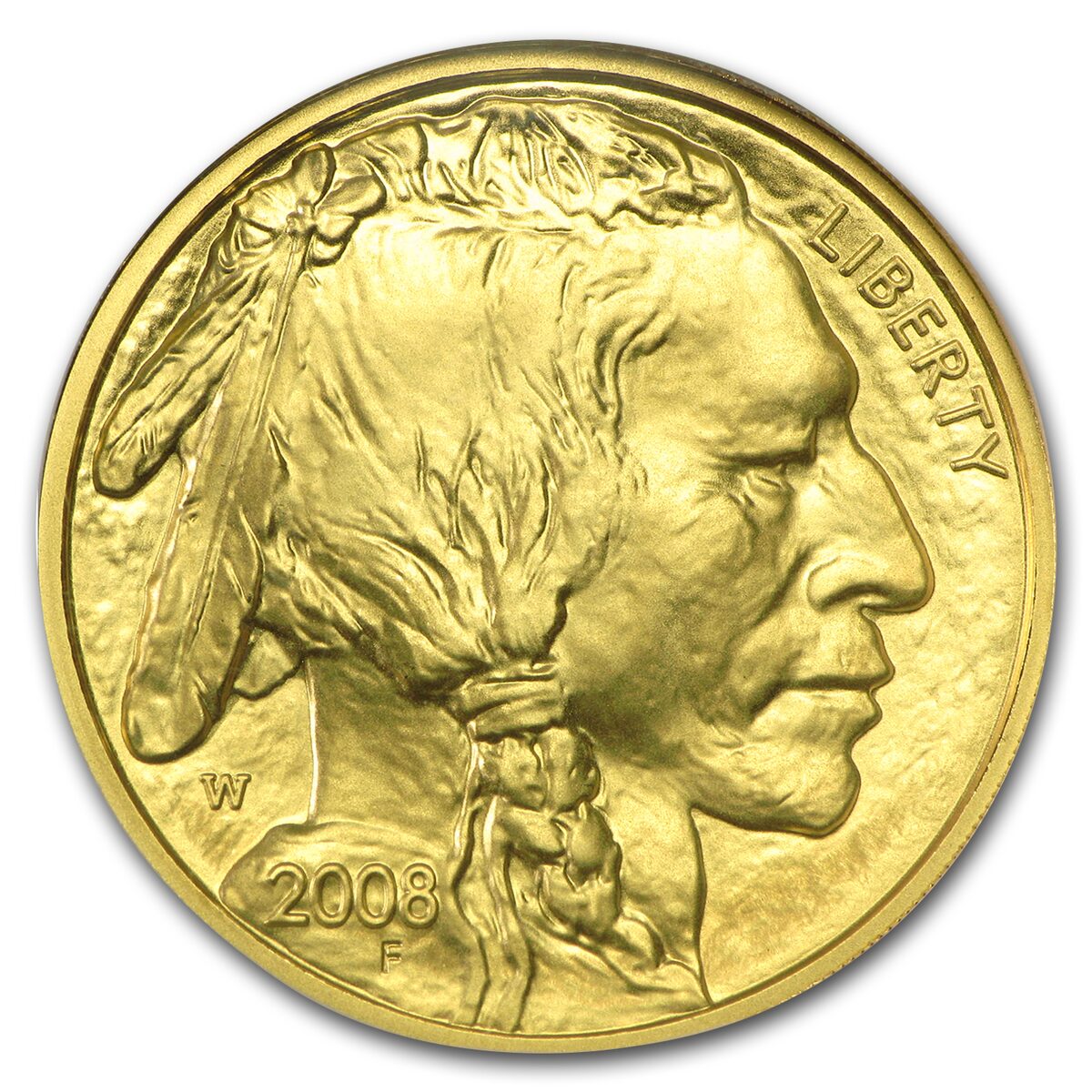 2008-W 1/2 oz Gold Buffalo MS-70 NGC (ER)