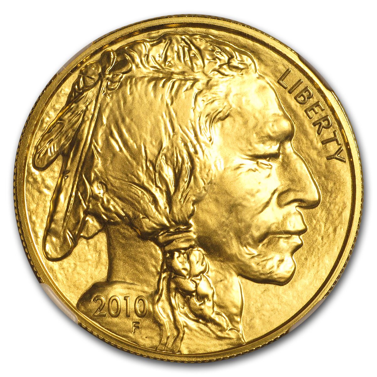 2010 1 oz Gold Buffalo MS-70 NGC