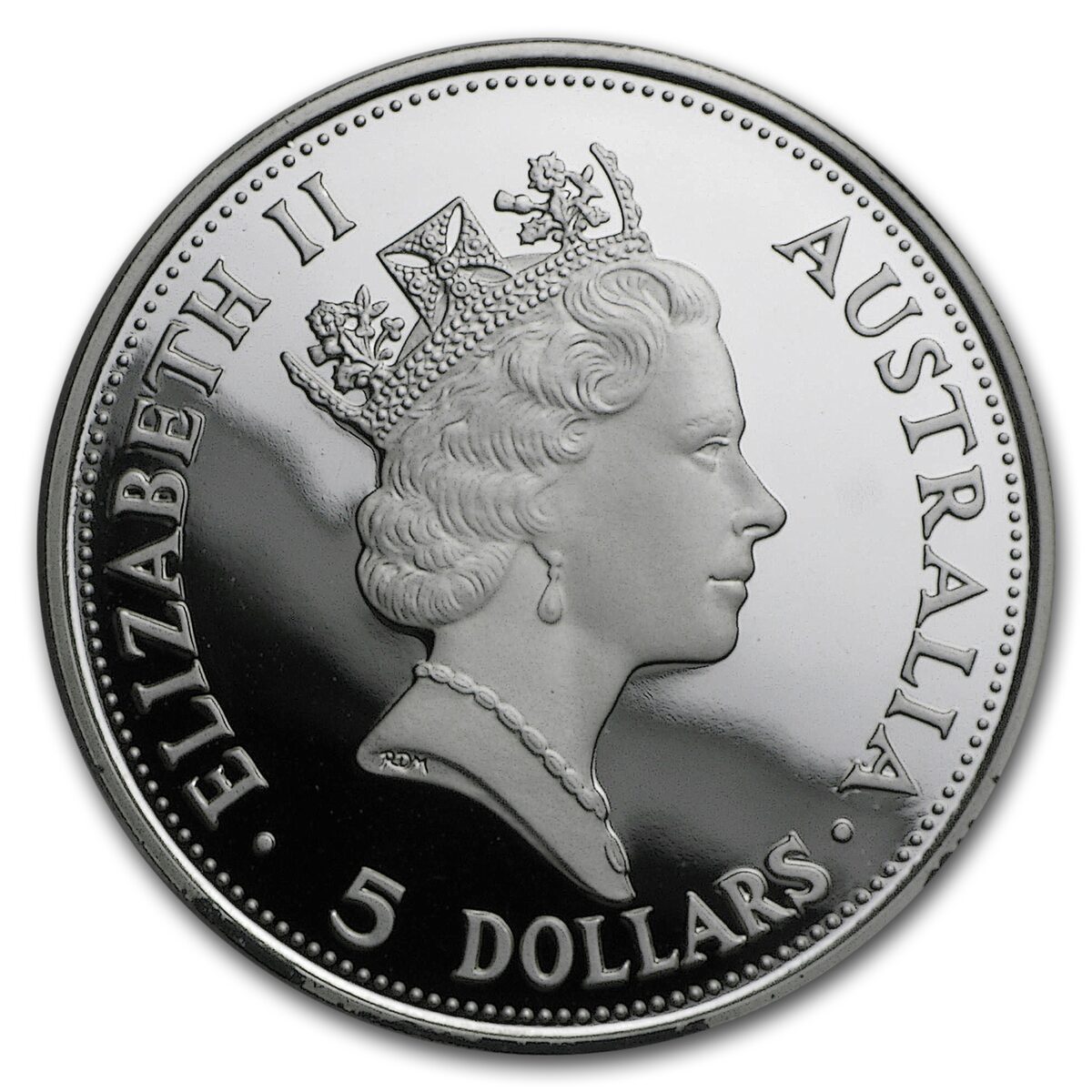 1991 Australia 1 oz Silver Kookaburra Proof
