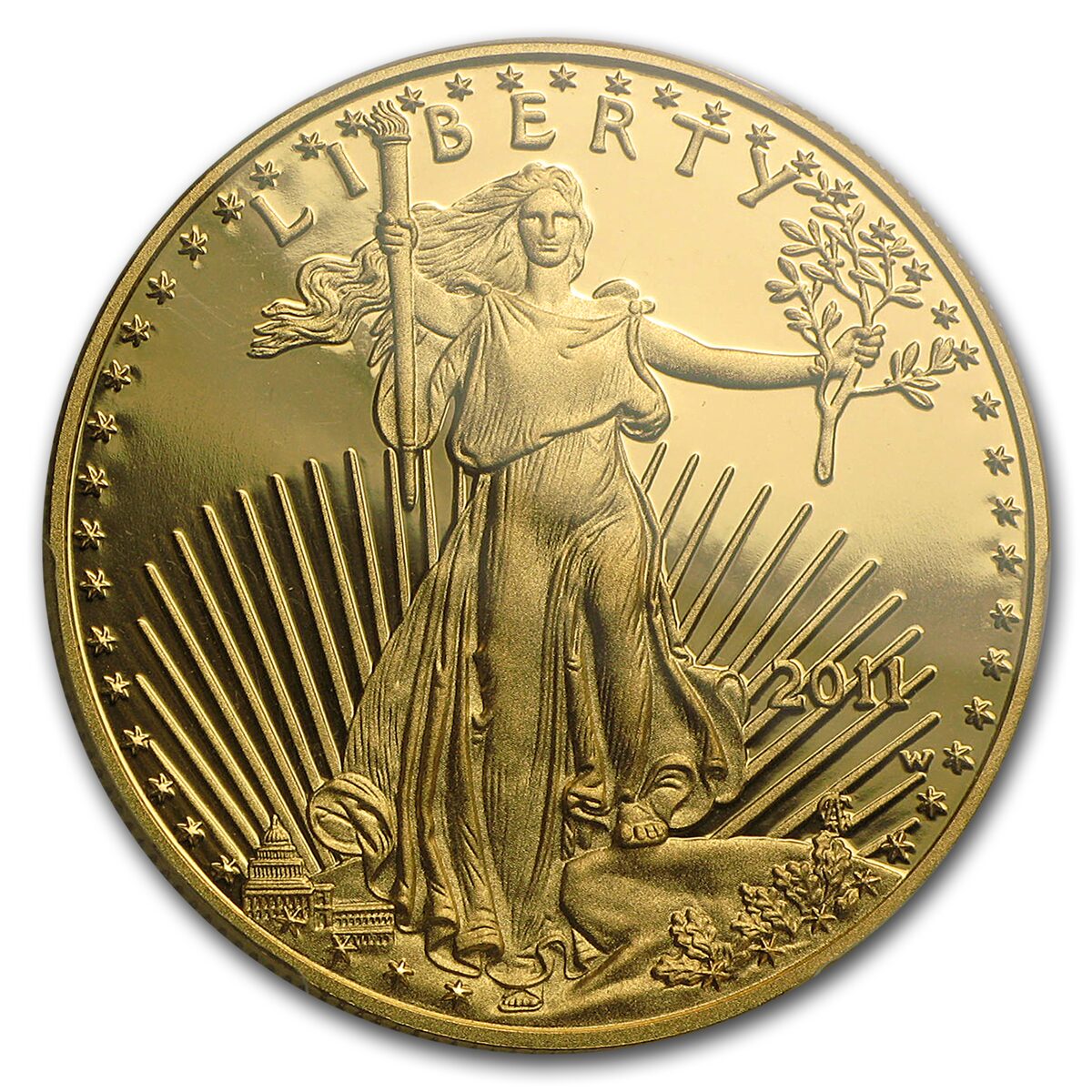 2011-W 1 oz Proof American Gold Eagle PR-70 PCGS