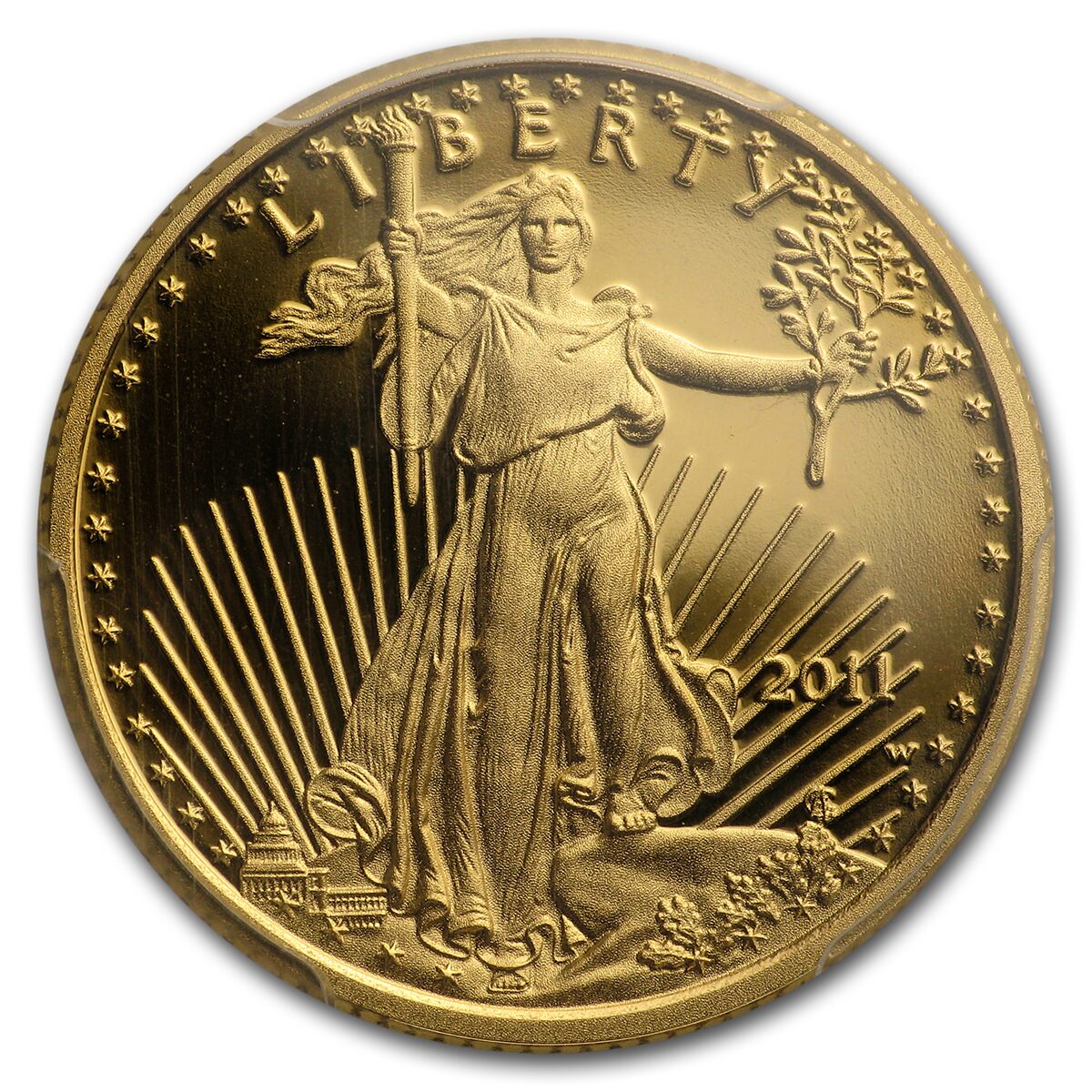 2011-W 1/4 oz Proof American Gold Eagle PR-70 PCGS