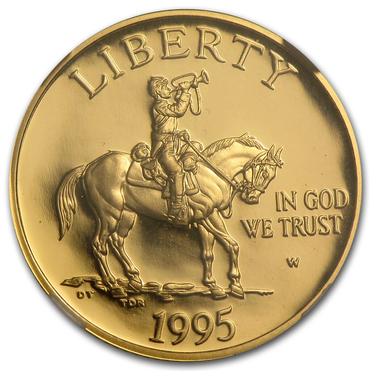 1995-W Gold $5 Commem Civil War PF-69 NGC