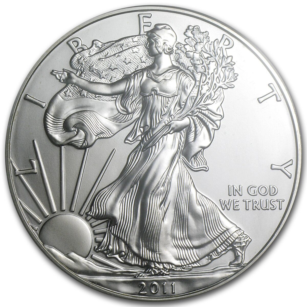 2011 (S) American Silver Eagle MS-70 PCGS (FirstStrike®)