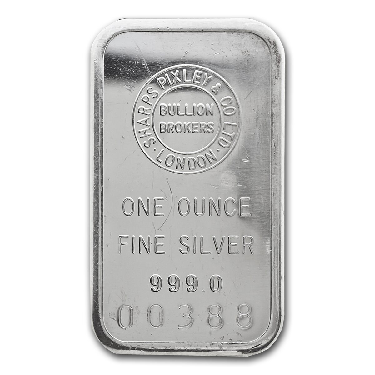 1 oz Silver Bar - Sharps Pixley & Co LTD