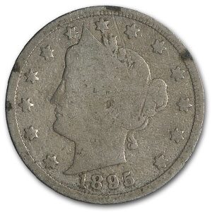 1895 Liberty Head V Nickel Good