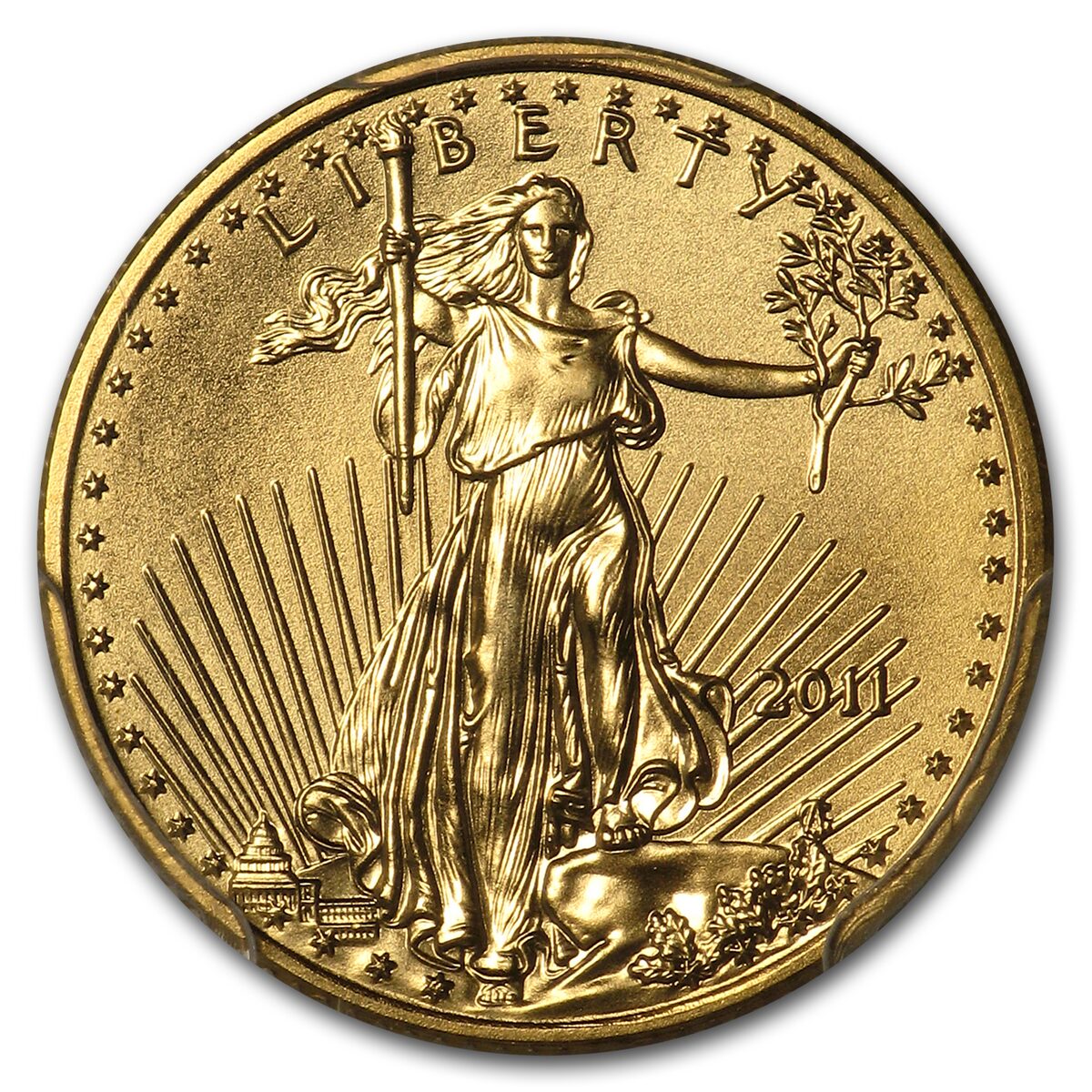 2011 1/10 oz American Gold Eagle MS-70 PCGS