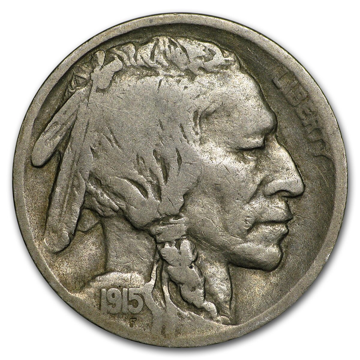 1915-S Buffalo Nickel VG