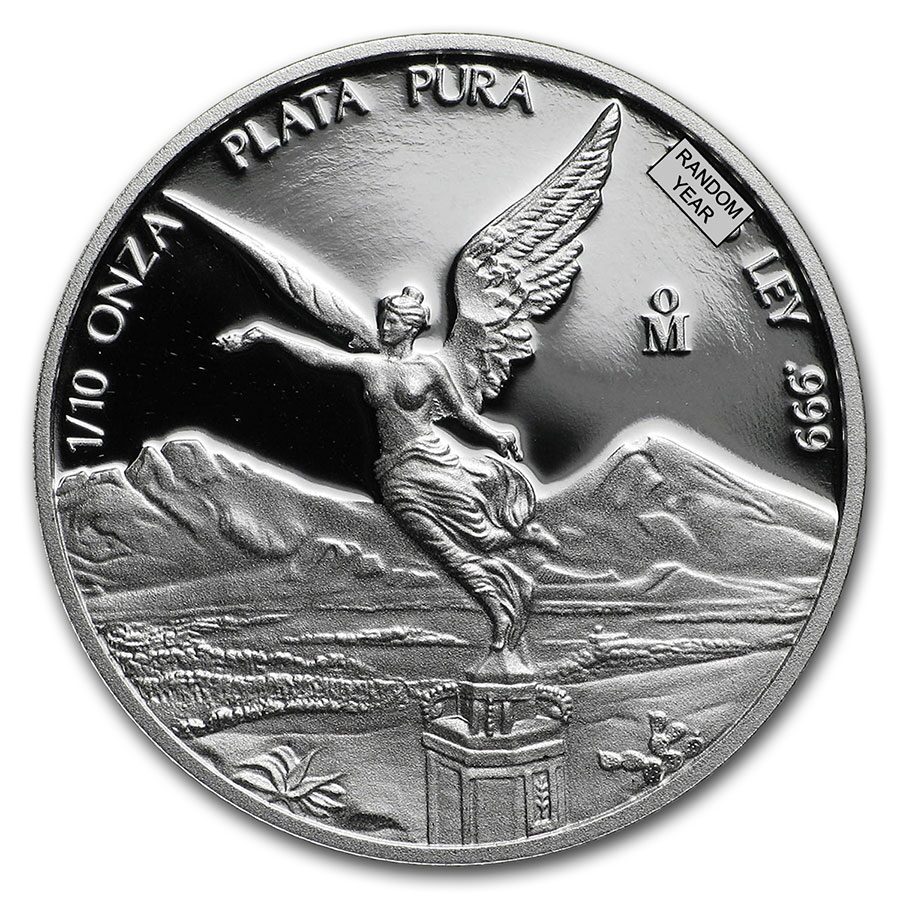 Mexico 1/10 oz Silver Libertad Proof (Random Year)