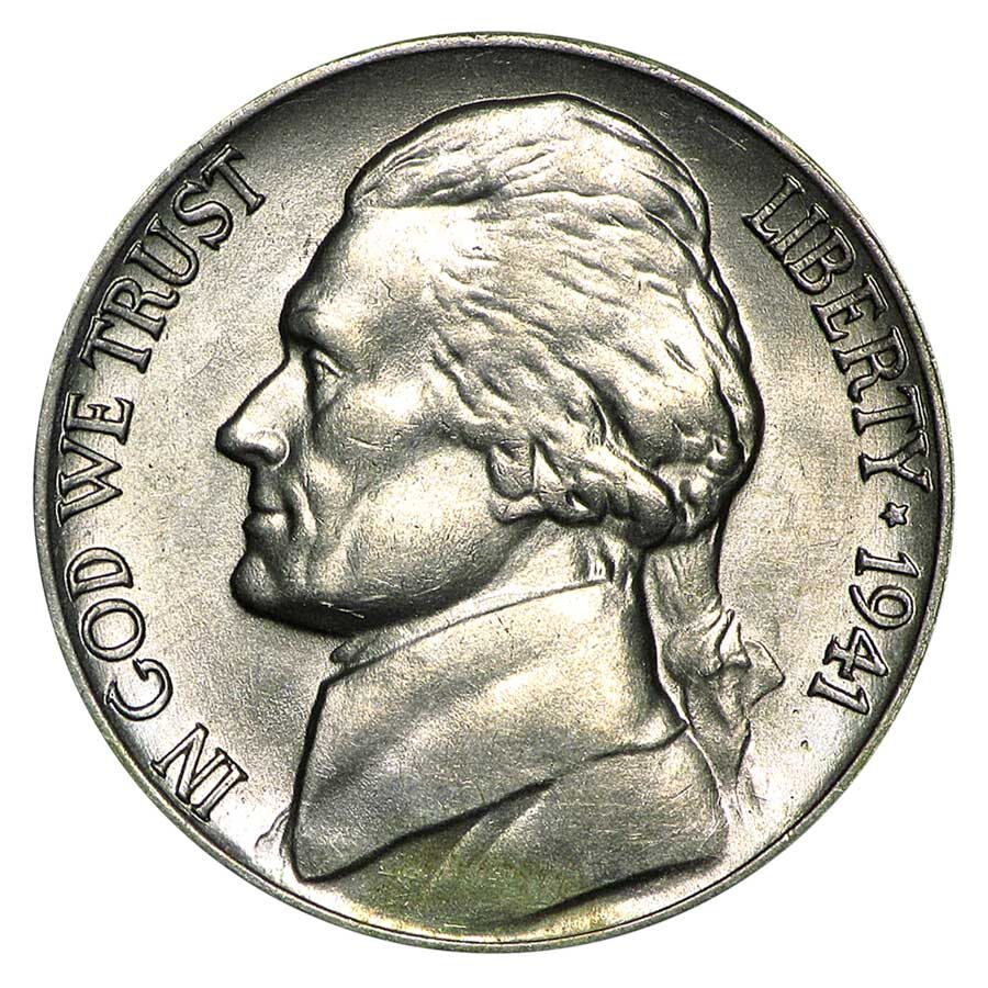 1941-D Jefferson Nickel BU