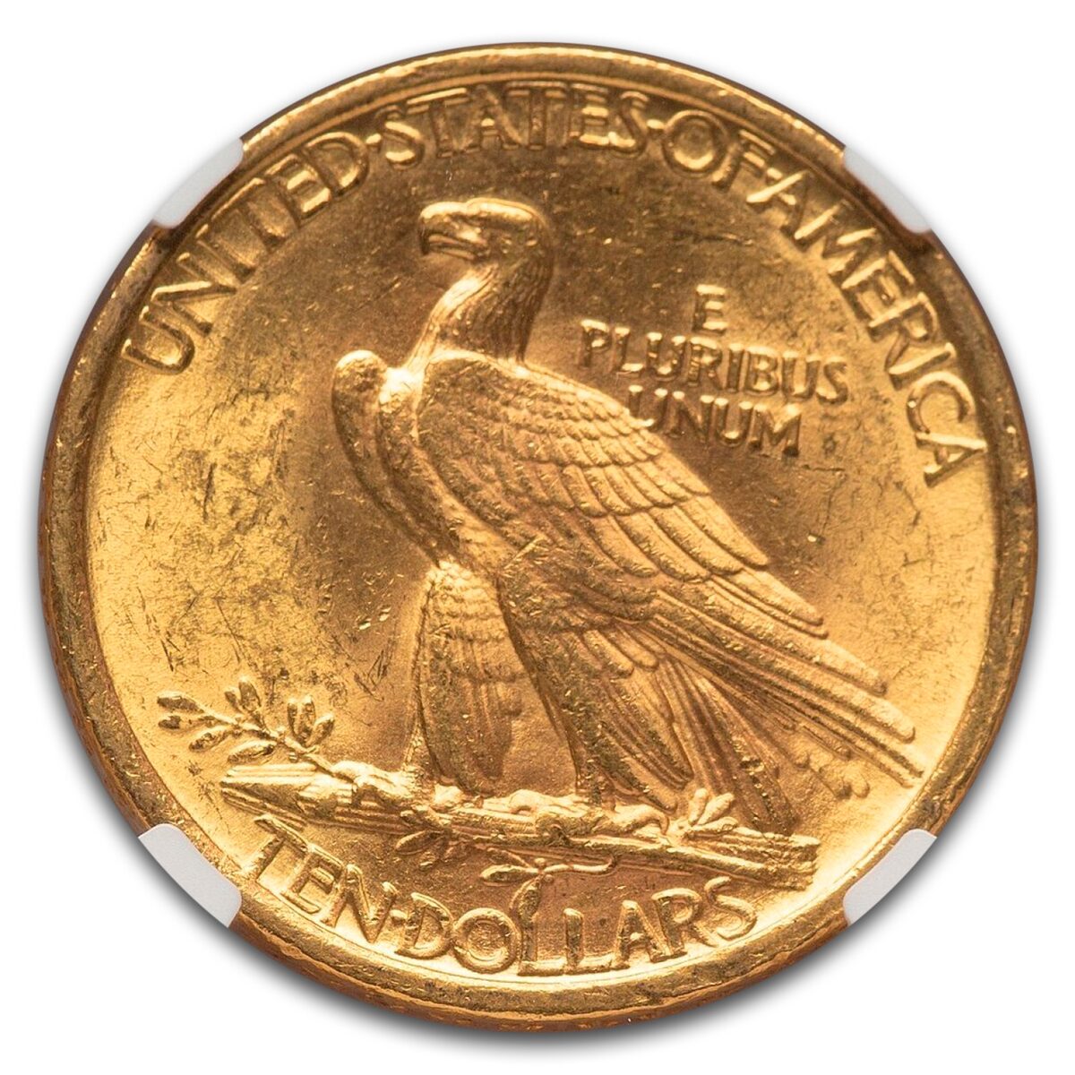 1907 $10 Indian Gold Eagle MS-63 NGC
