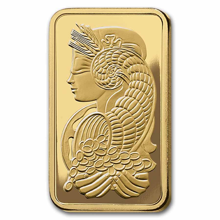 50 gram Gold Bar - PAMP Suisse (w/o Assay)