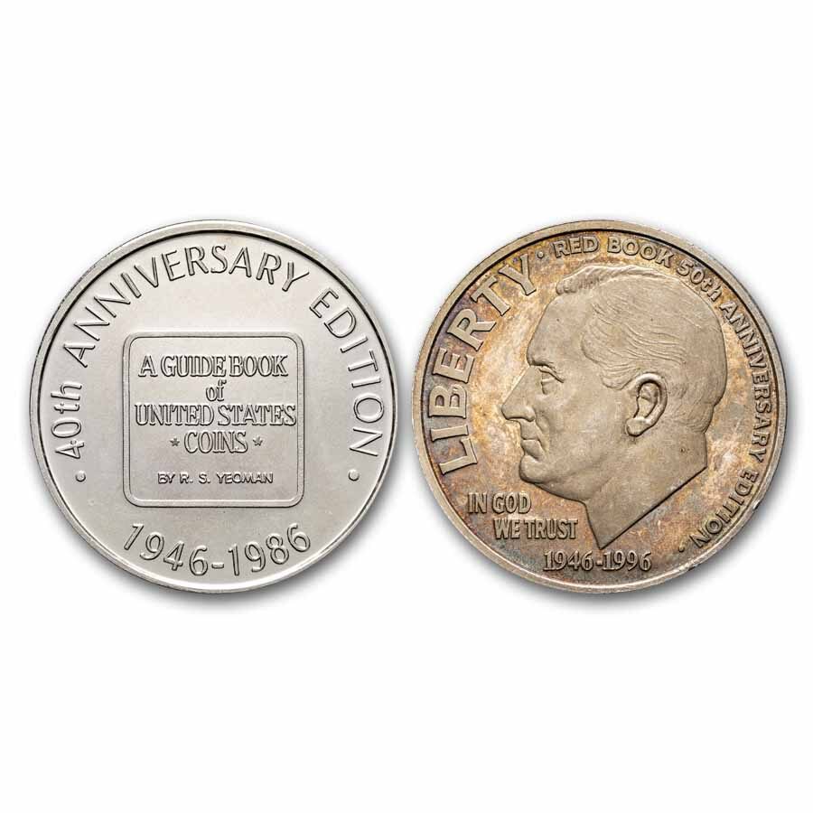 1 oz Silver Round - Whitman Red Book (Random Motif)